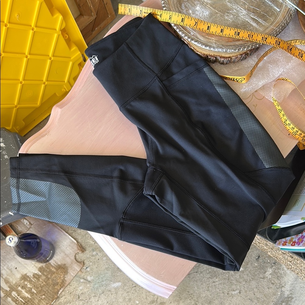 REI Screeline Hiking tights: Black and Gray Active Leggings
